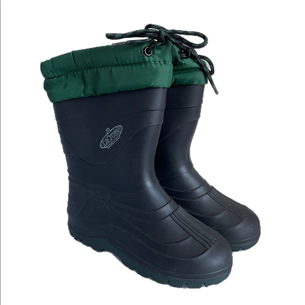 LaCrosse Made In USA Wool-Lined Winter Snow Boots Youth Kids - Size 4